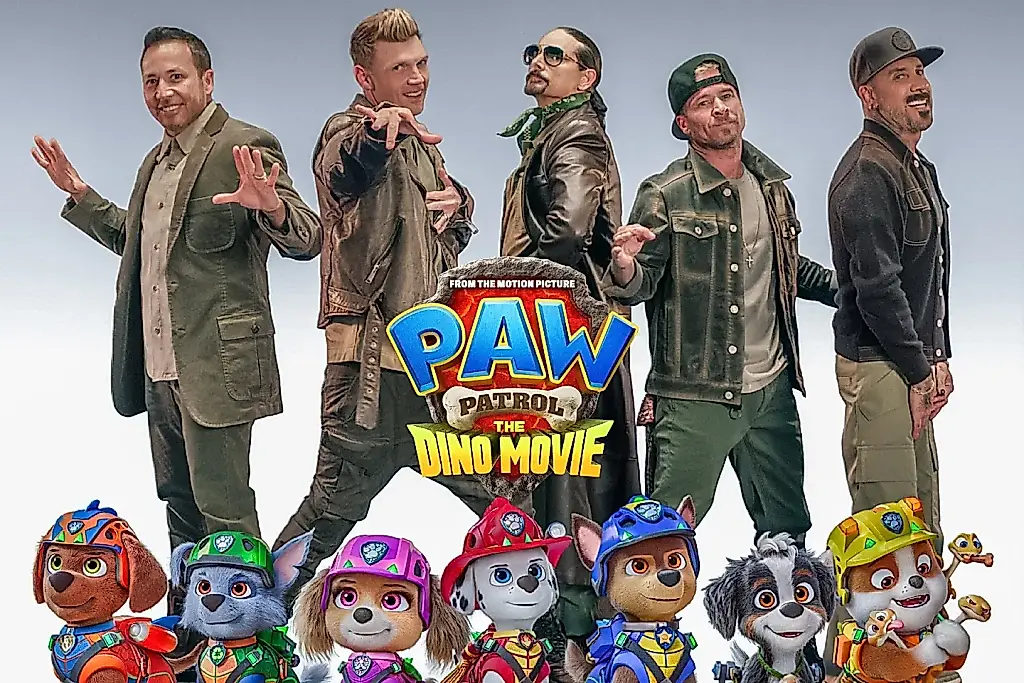 Backstreet Boys выпустили гимн к «Щенячьему патрулю: Динофильм»