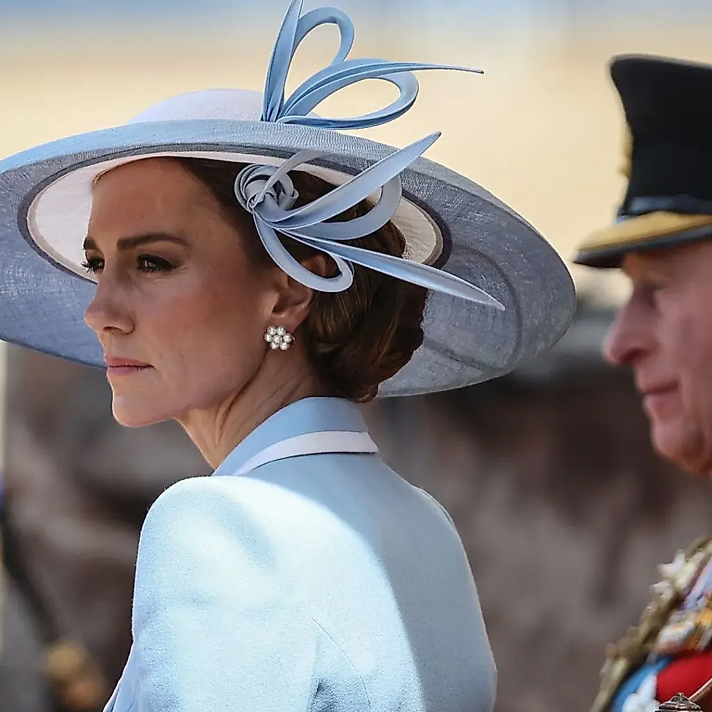 ¿Confirmó la princesa Kate antiguos rumores durante el desfile del Trooping the Colour?