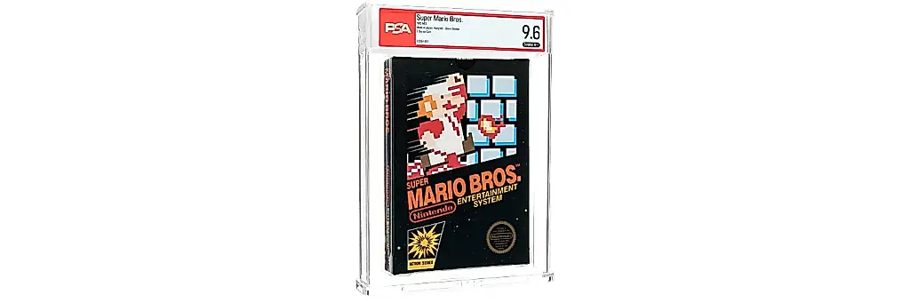 Una copia precintada de Super Mario Bros. se vende por la cifra récord de 3 millones de dólares