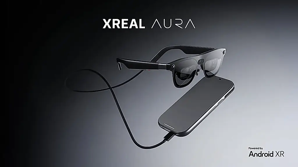 Xreal presenta las gafas de realidad aumentada Aura sin revelar su precio