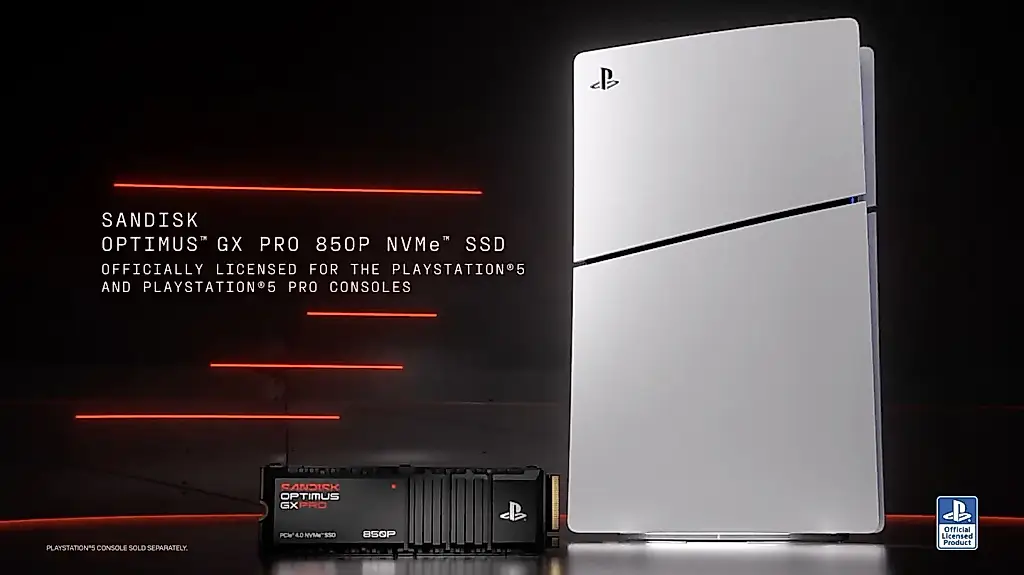 SanDisk представила SSD для PlayStation 5 на 8 ТБ, который стоит в три раза дороже самой консоли PS5 Pro