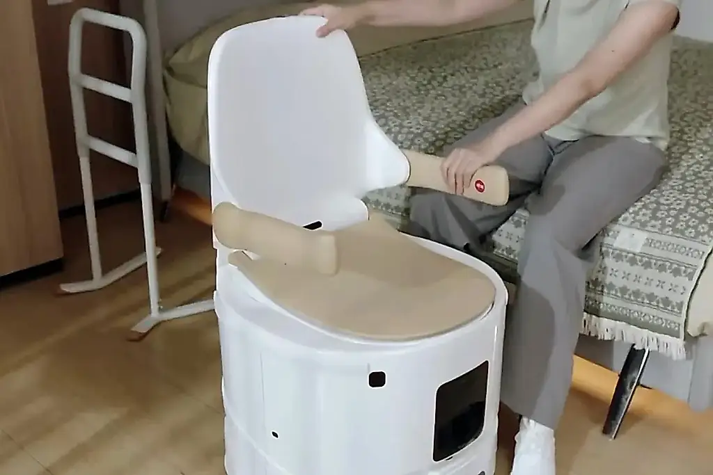 El inodoro autónomo Xiaoban: innovación para personas con movilidad reducida