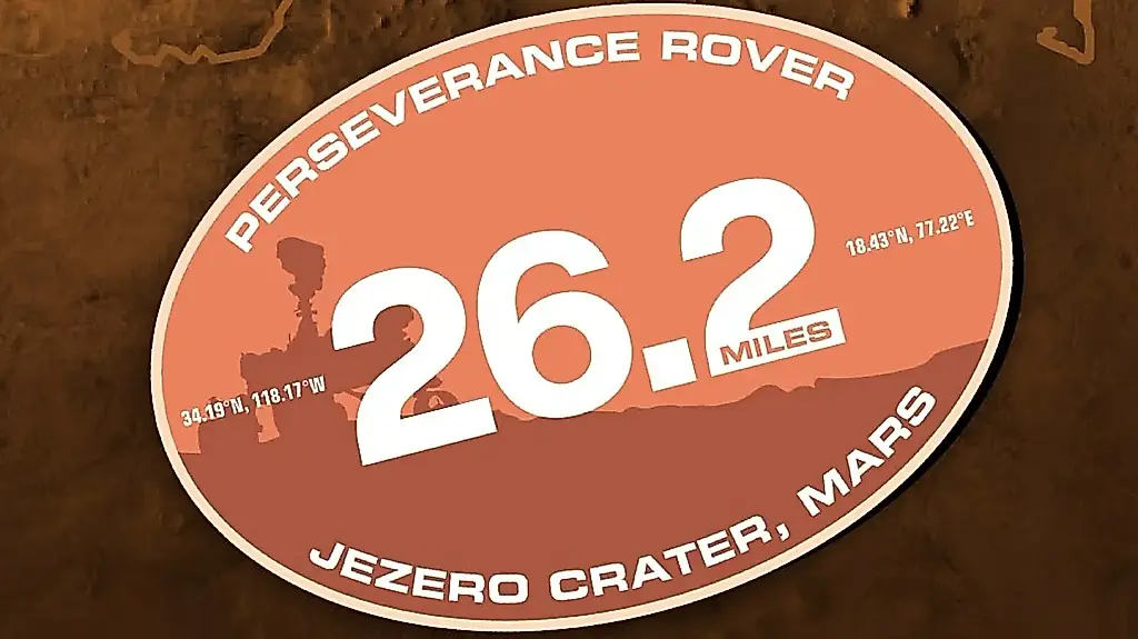 Perseverance ha recorrido un maratón en Marte