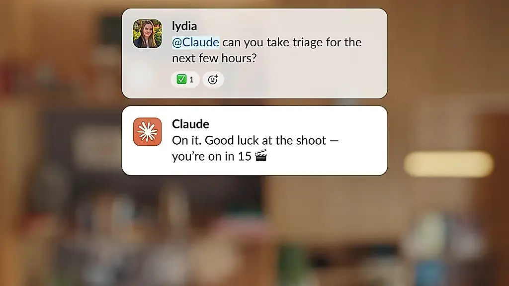 Извините, Slackbot. Claude вас заменяет.