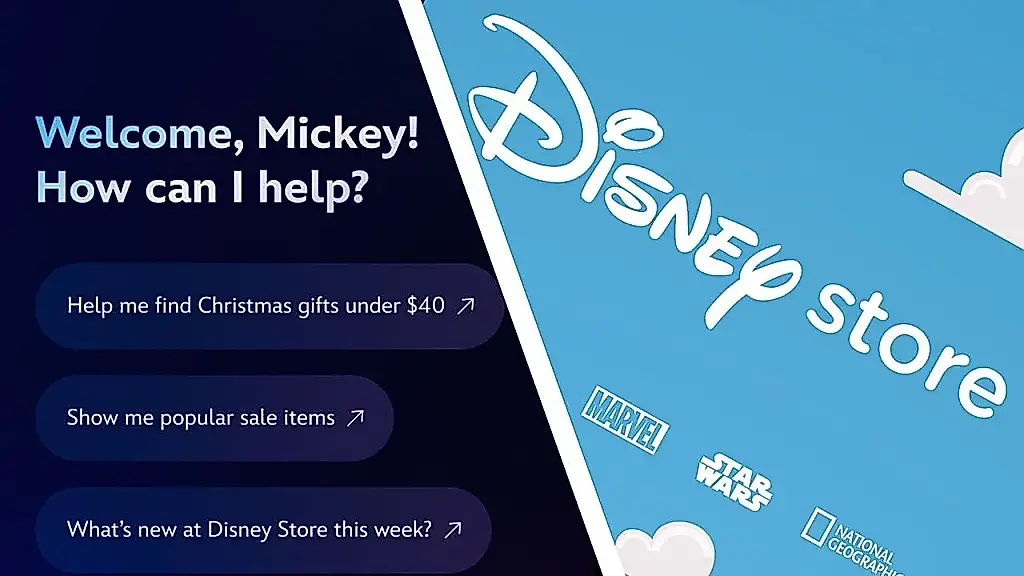 Disney Store тестирует ИИ для покупок: меняется всё?