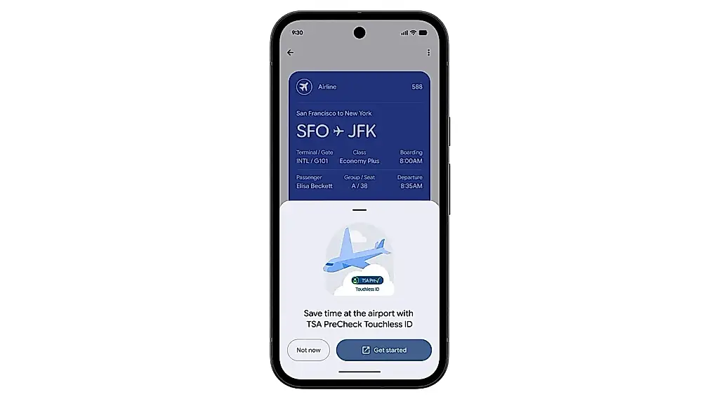 Google facilitará los viajes: TSA PreCheck estará disponible en Wallet