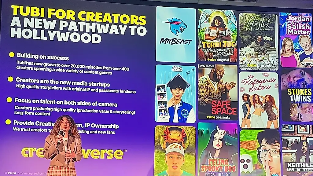 Tubi convierte a los blogueros en las «nuevas estrellas de Hollywood» del streaming