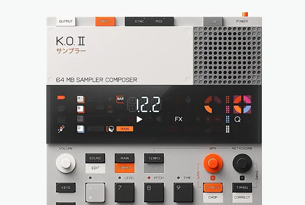 El Teenage Engineering KO II recibe una gran actualización