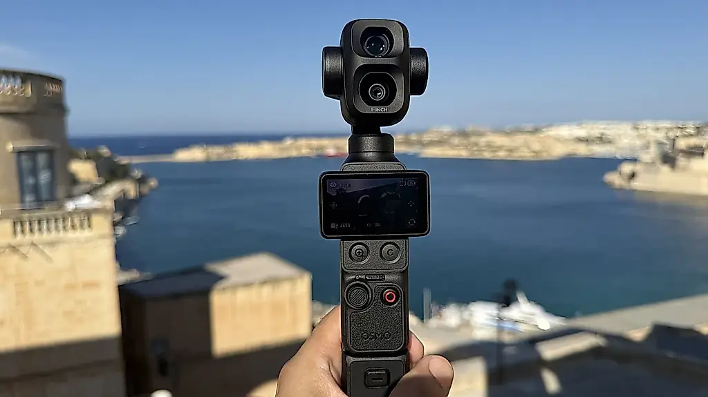 DJI Osmo Pocket 4P: rango dinámico en la palma de la mano
