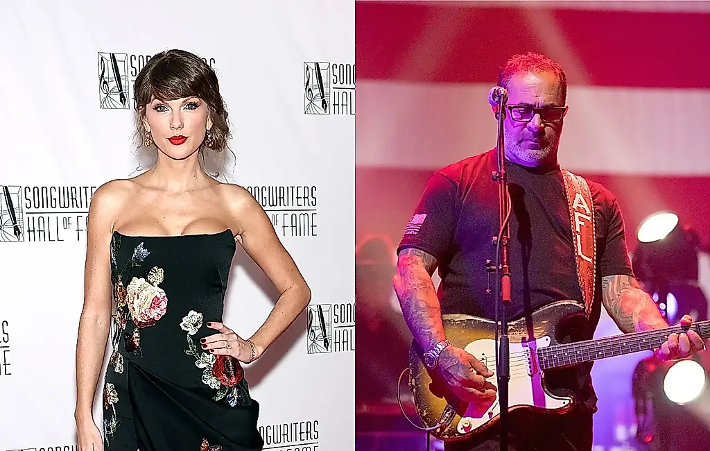 El álbum de Aaron Lewis acabó convertido en papel de envolver para Taylor Swift