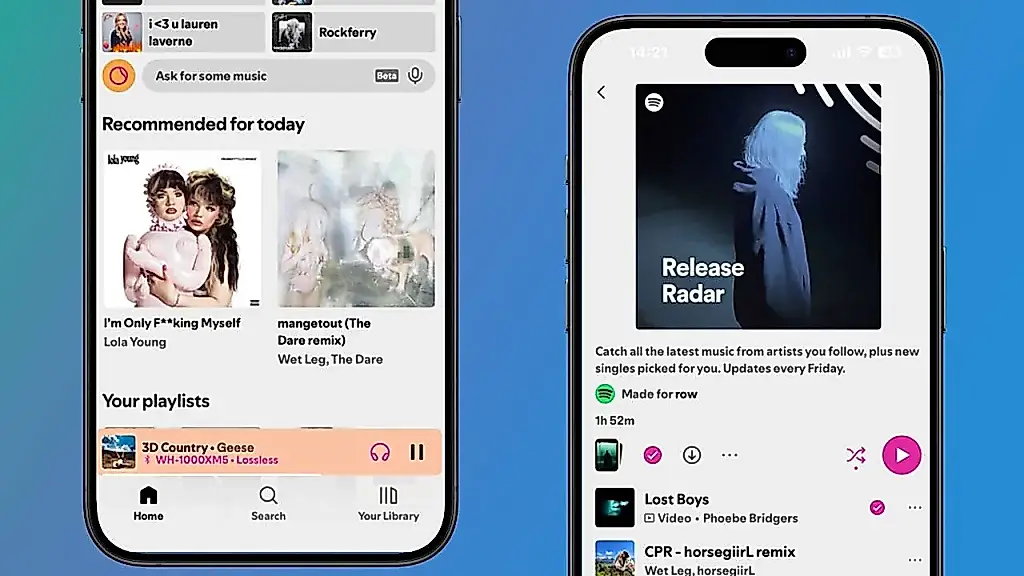 Un usuario de Spotify ha hecho que el servicio se parezca a Apple Music, pero hay truco