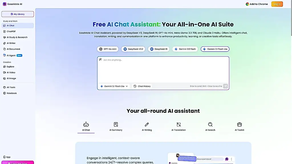 Análisis de Easemate.ai: ¿todo en uno o de todo un poco?