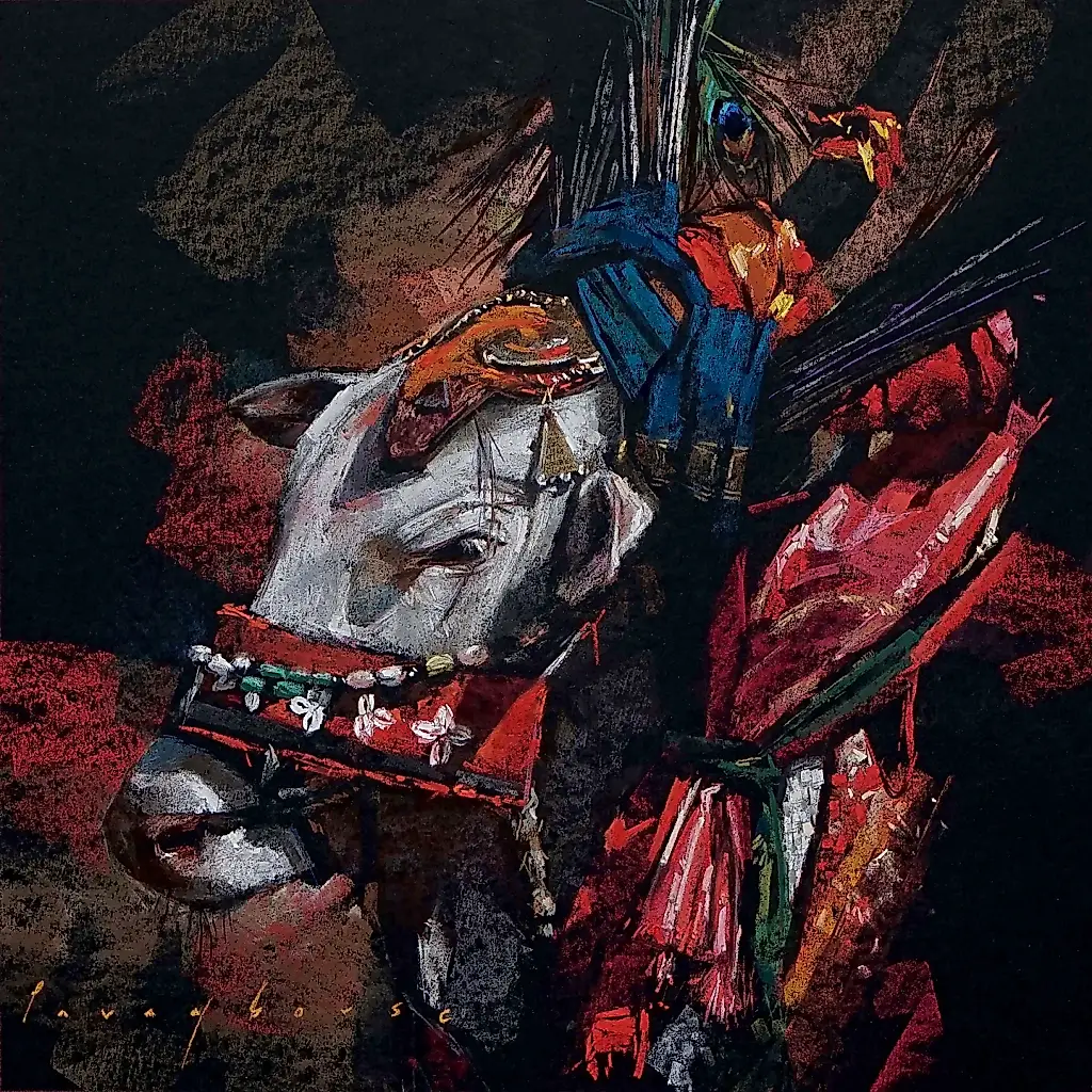 Retratos y paisajes de Parag Borse: pintura india contemporánea