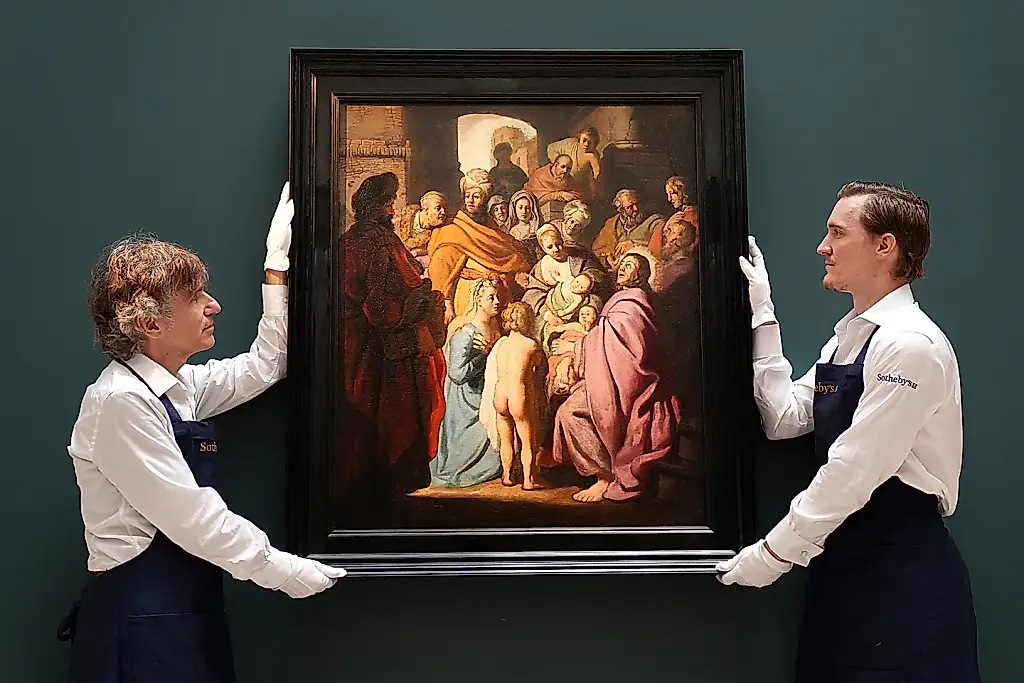 La restauración de una pintura temprana de Rembrandt desvela el misterio del turbante