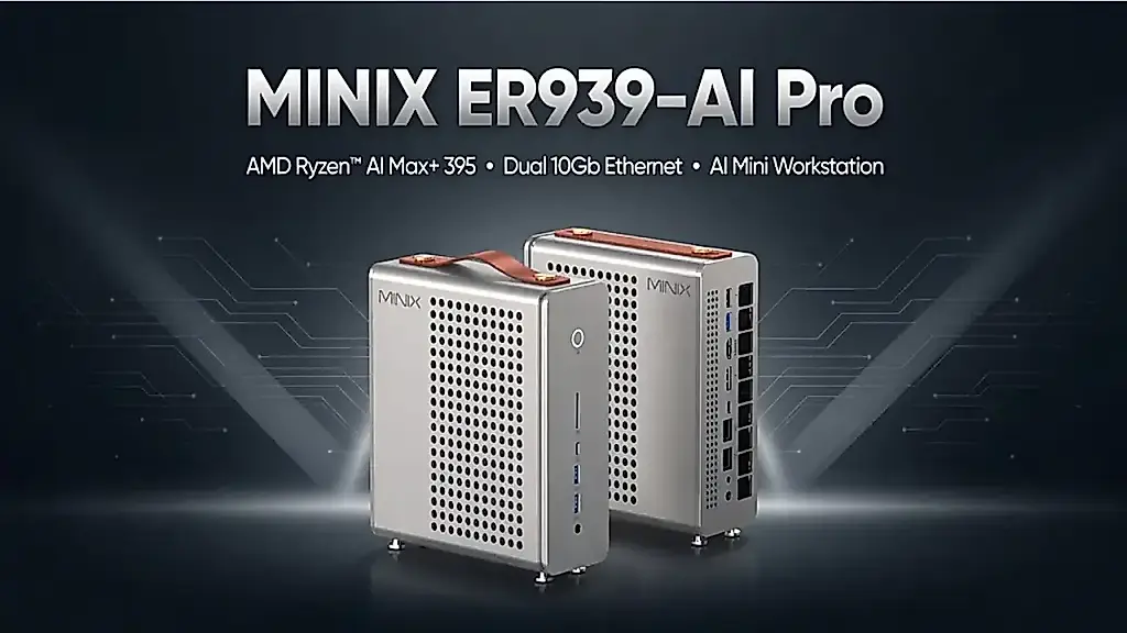 Mini PC con asa de cuero vegano y 128 GB de RAM: ¿un nuevo nivel de locura?