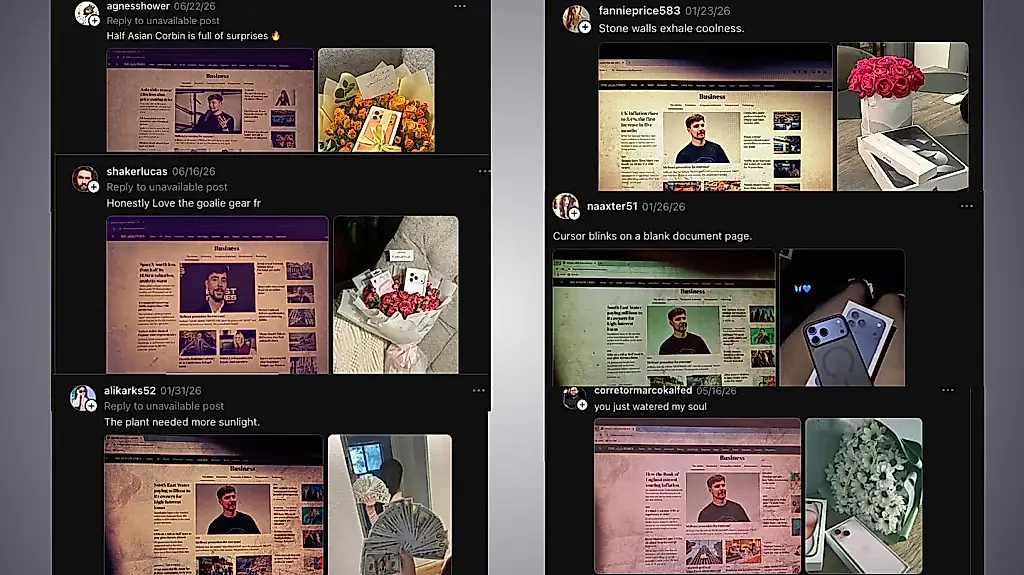 Estafa masiva de criptomonedas en Threads con MrBeast como reclamo
