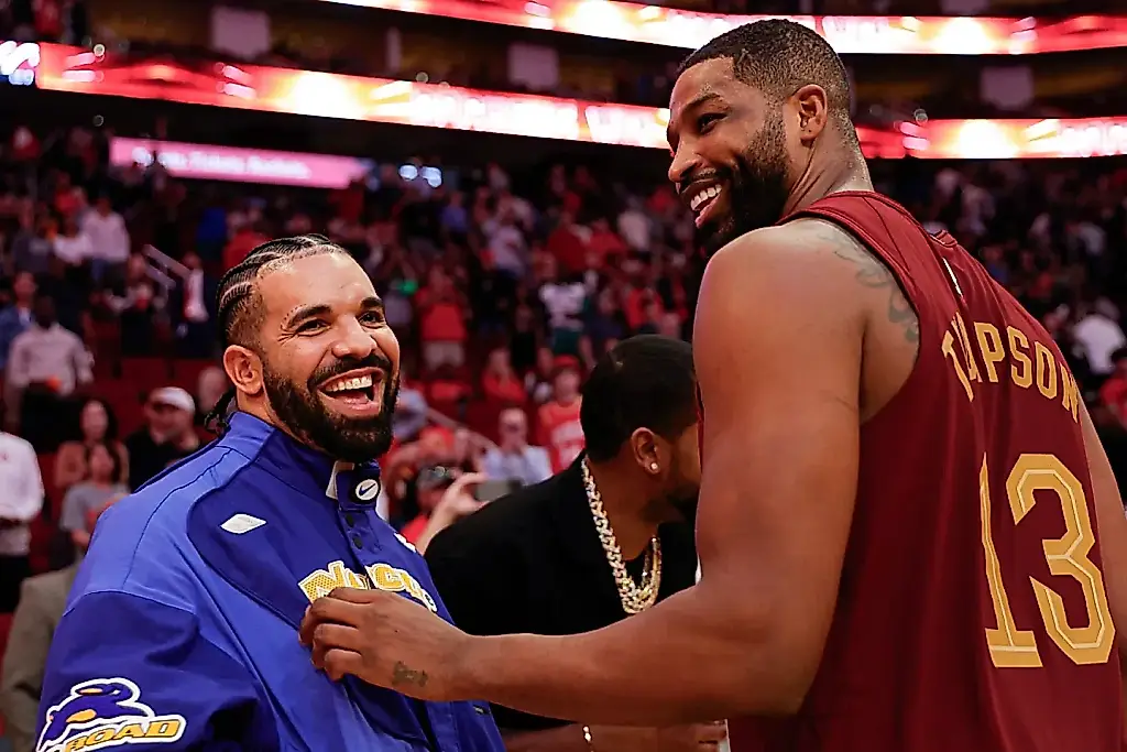 Tristan Thompson intenta reconciliar a Drake y LeBron James
