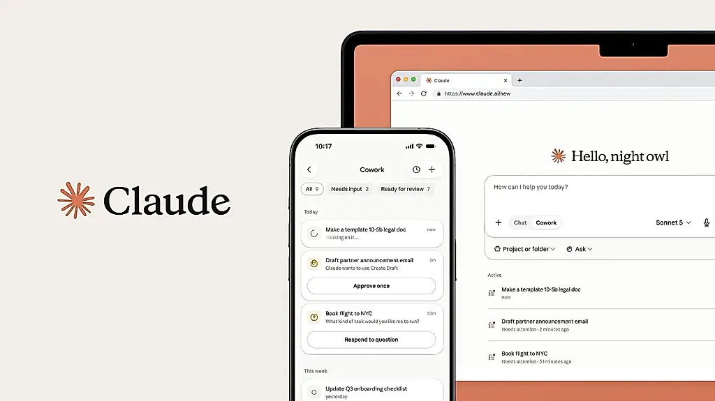 Теперь Anthropic Claude Cowork доступен с телефона