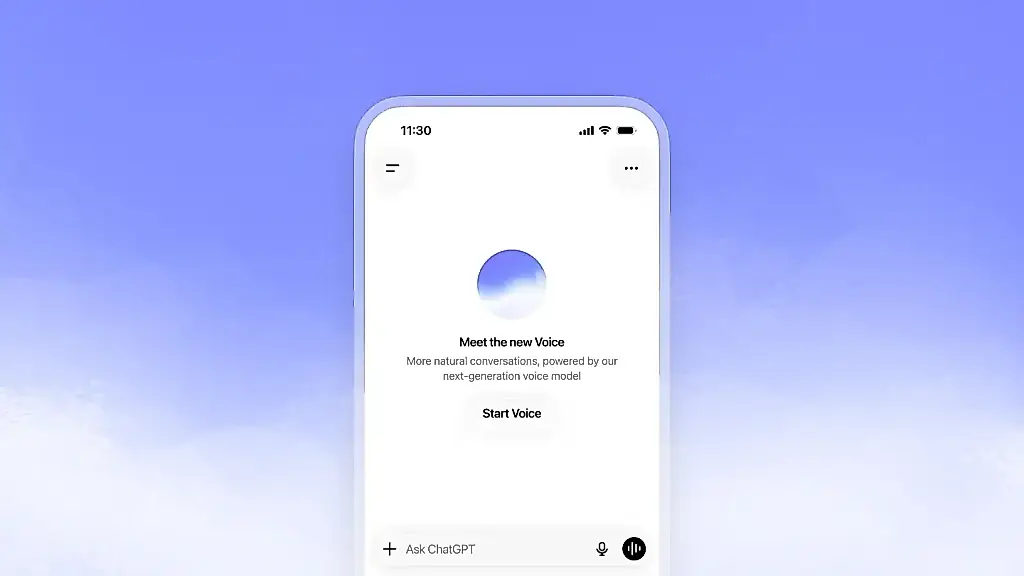 Обновленный режим голоса ChatGPT стал более естественным