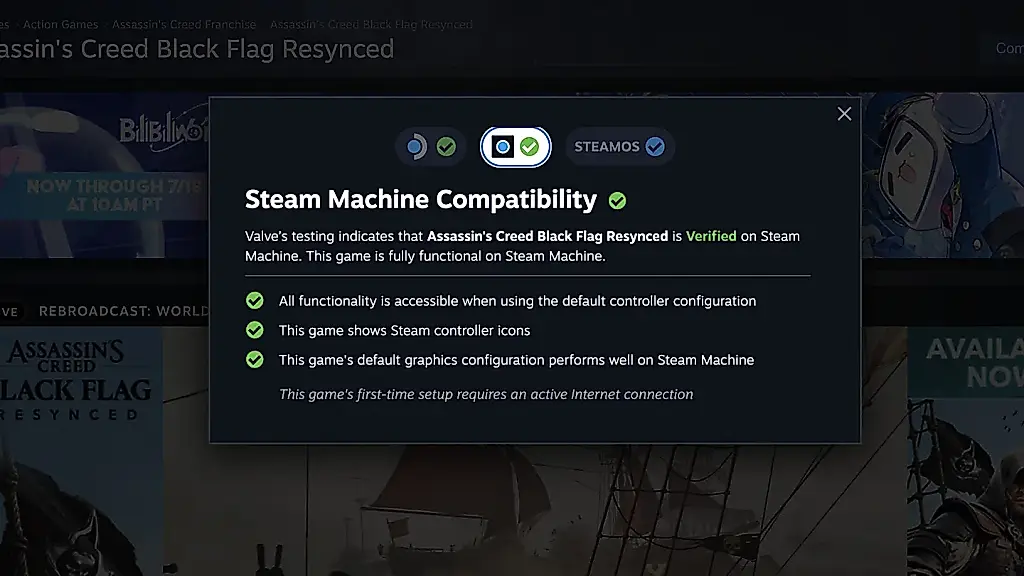 Steam Machine ahora te dice si tu juego funcionará