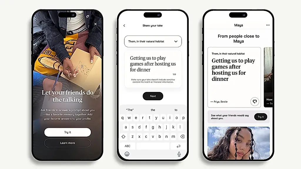 Tus amigos ya pueden «dar un empujón» a tu perfil de Hinge