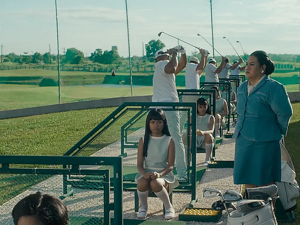 Ironía negra en un campo de golf filipino