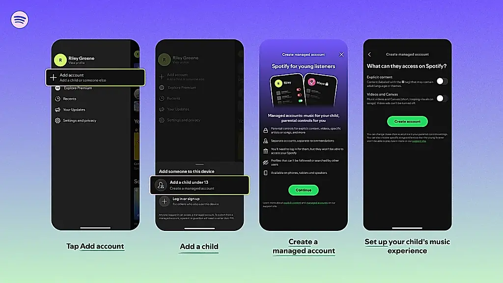 Spotify lanza cuentas infantiles gratuitas