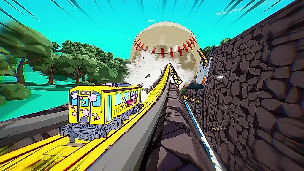 Más juegos sobre raíles (literalmente): el fenómeno Denshattack!