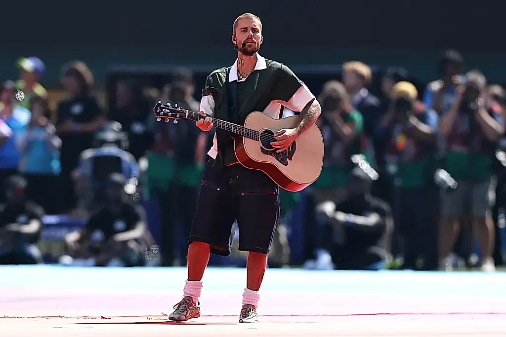 Ted Lasso lleva a Bieber al campo del Mundial 2026