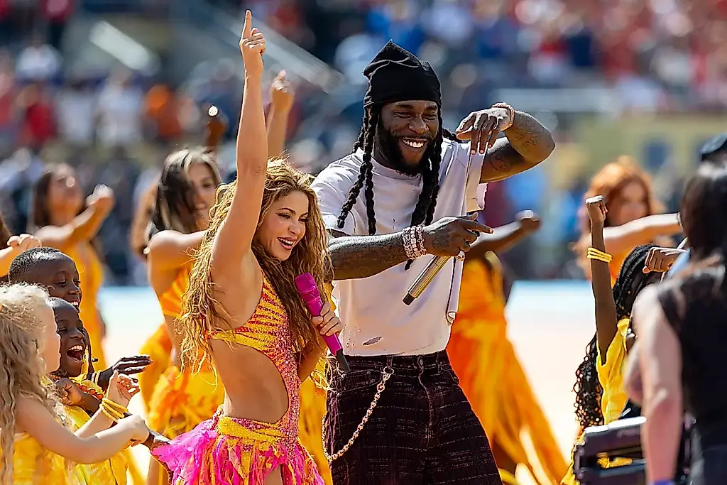 Shakira y Burna Boy vuelven a liderar las listas con «Dai Dai»: continúa la fiebre mundial