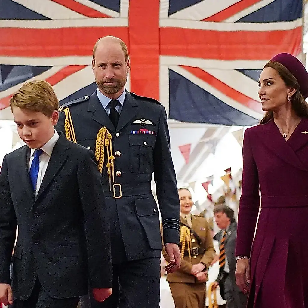 El príncipe William y Kate apoyan la idea de su hijo para su desarrollo