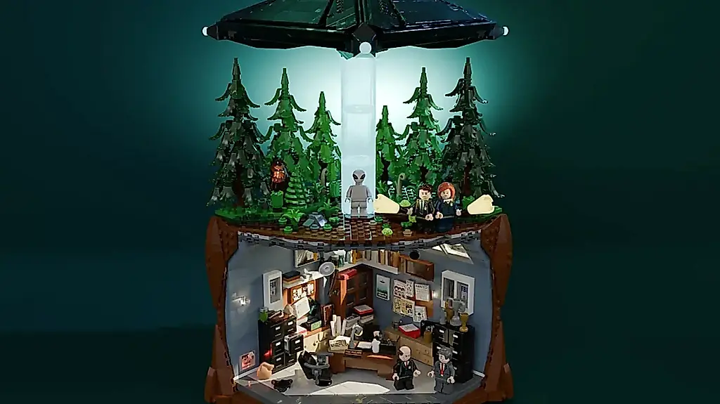 Lego выпустил набор по "Секретным материалам"