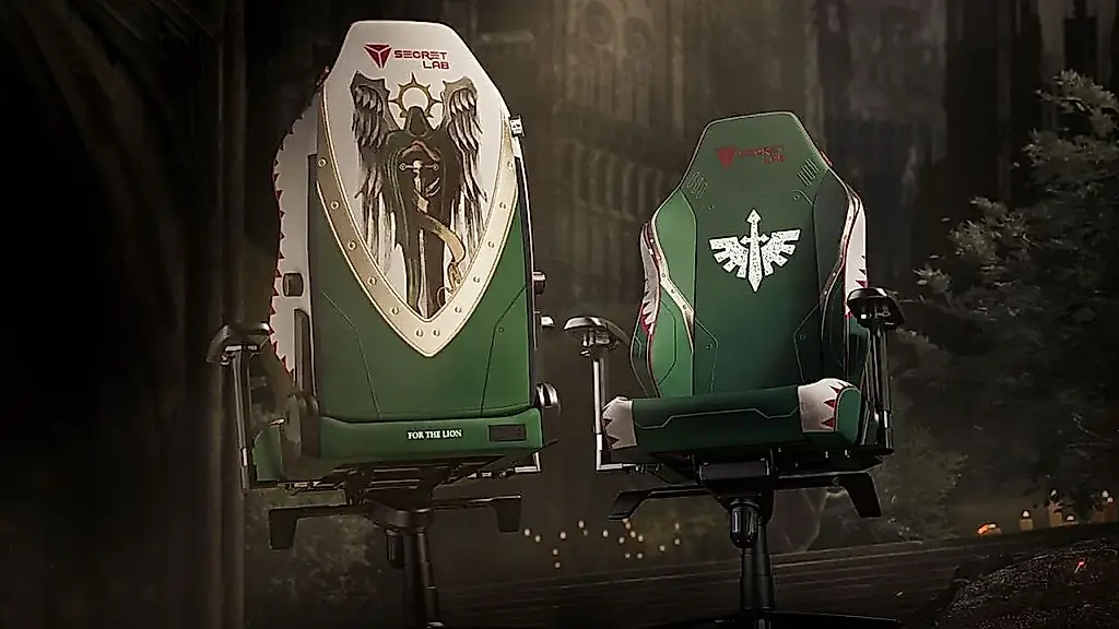 Secretlab расширяет линейку Warhammer 40,000: новые кресла Titan Evo и обивки Dark Angels к выходу Dawn of War 4