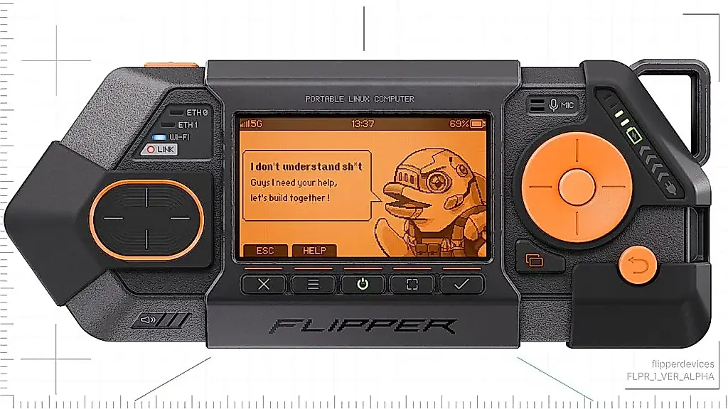El equipo de Flipper Zero presenta Flipper One y busca el apoyo de la comunidad
