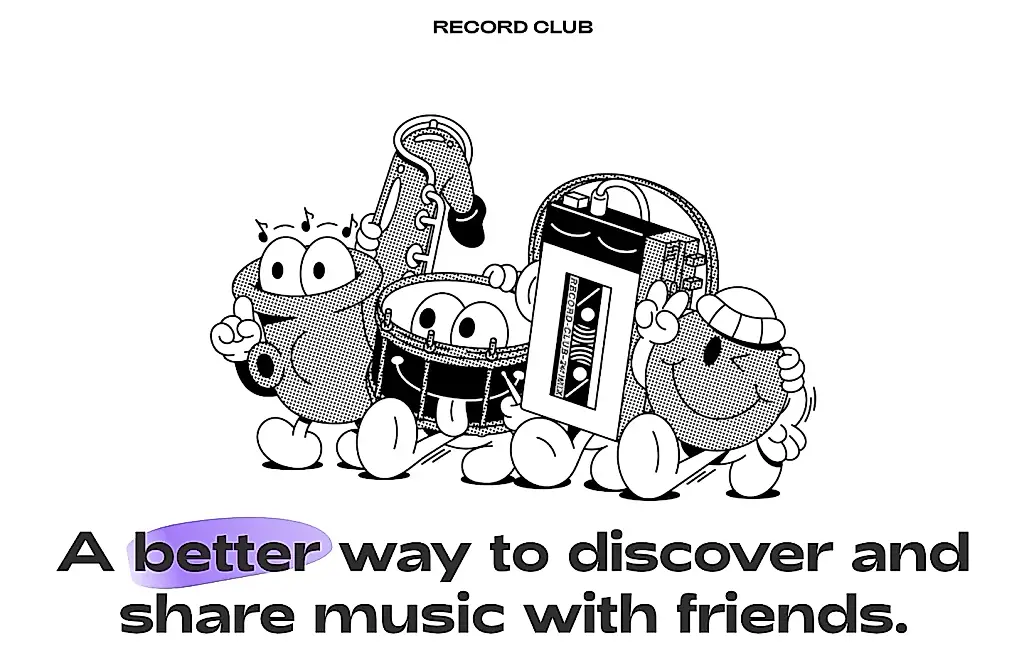Record Club хочет стать Letterboxd для музыкальных маньяков