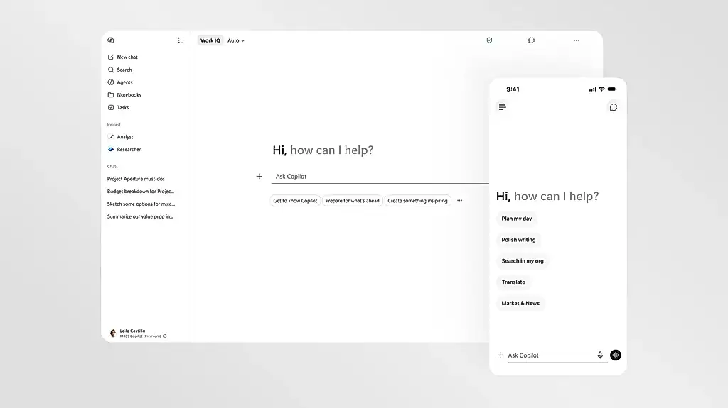 Microsoft представляет обновленный внешний вид Copilot