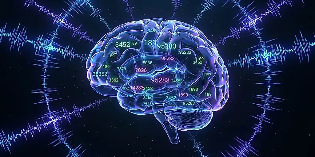 El cerebro cuenta las cifras con la vista: una nueva forma de percibir los números