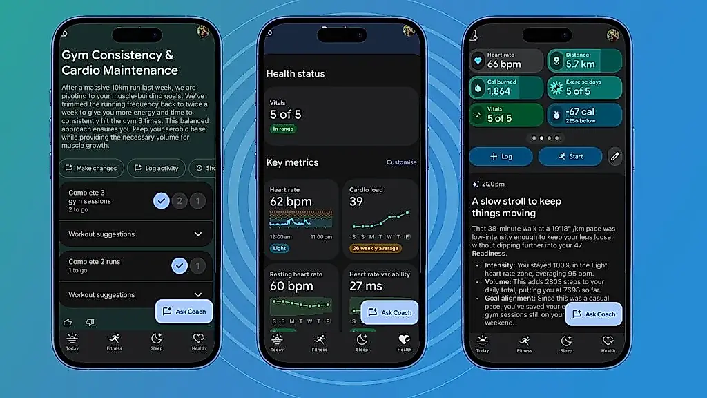 Google Health получает 14 обновлений после жалоб пользователей Fitbit