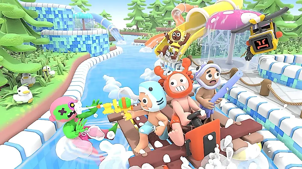 В кооперативном шутере Lazy River мочиться в бассейн нельзя — иначе станете зомби