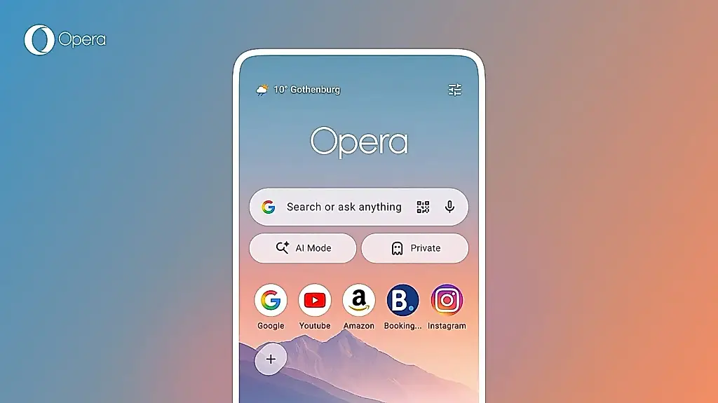 Обновление Opera для Android: футбольный хаб и новый стартовый экран