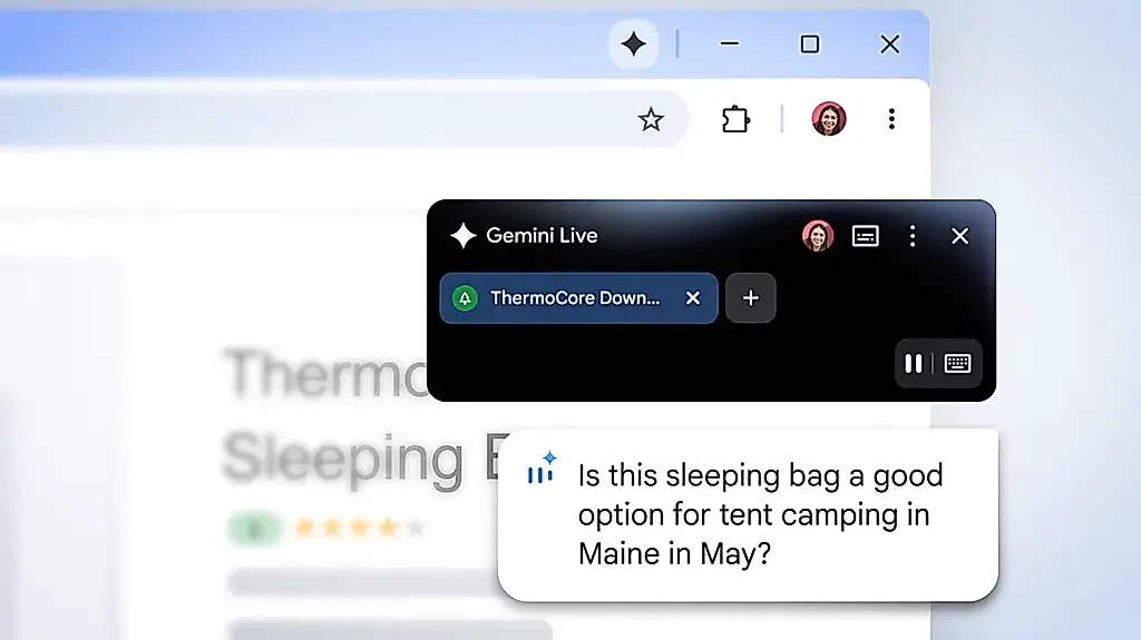 Gemini llega a Chrome en América Latina y Oriente Medio
