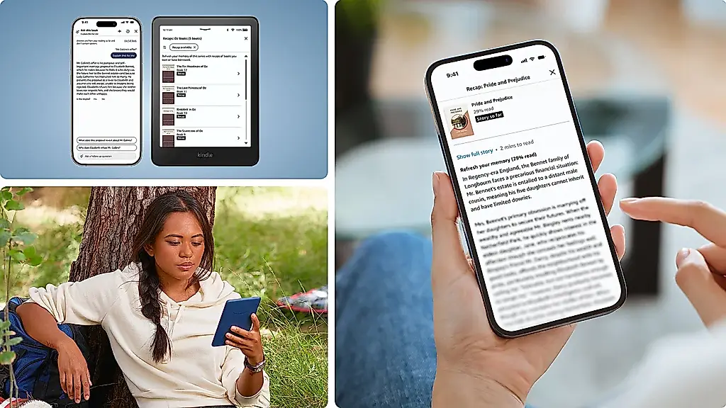 Amazon incorpora la función «Story So Far» a Kindle