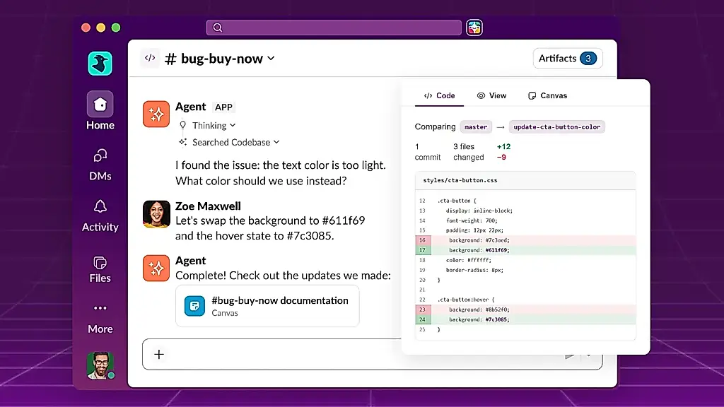 Slack запускает совместное программирование для команд
