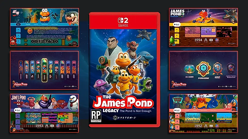 El creador de James Pond, indignado por la «recopilación hecha con IA»