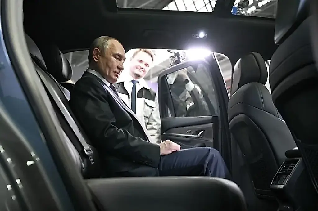 Путин протестировал Volga K50: мягко, тихо, по-русски