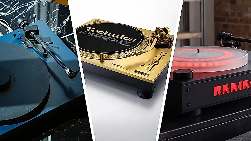 Vinilo en dorado y burdeos