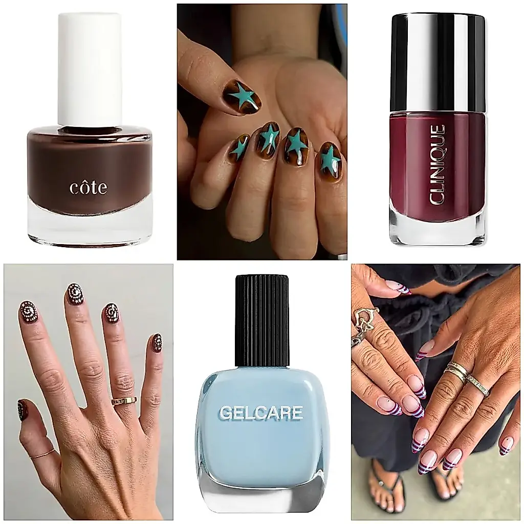 La manicura ha dejado de ser aburrida: estrellas, cromo y atrevidos tipos de francesa