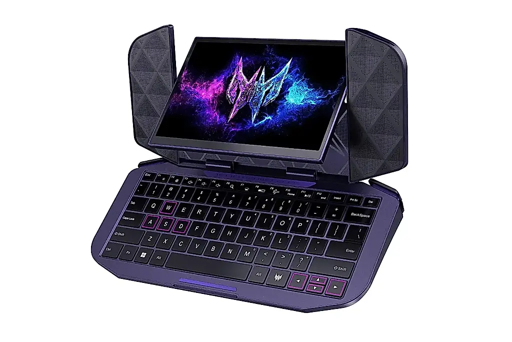 Acer escondió un teclado en una consola gaming