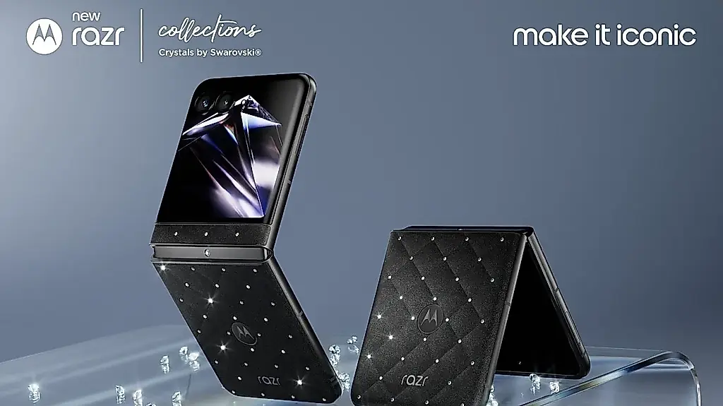 Motorola снова посыпала Razr кристаллами Swarovski