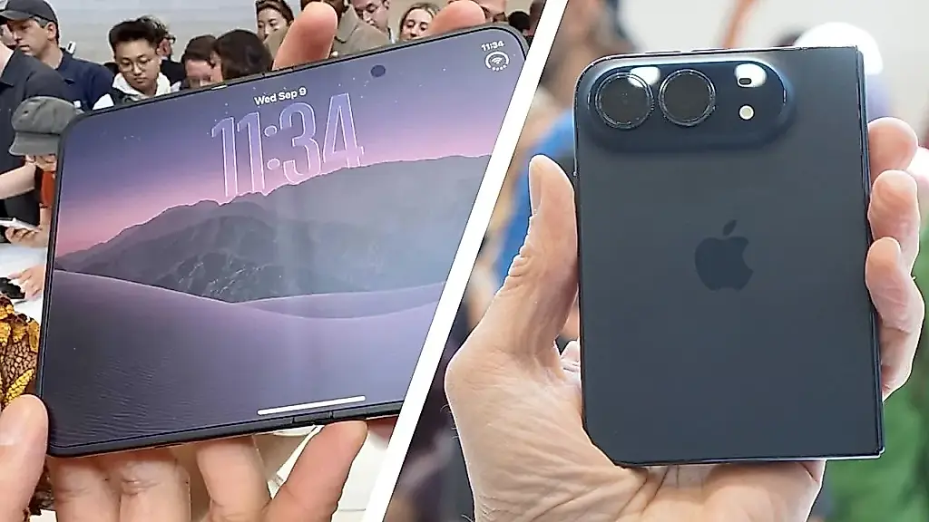 iPhone Duo: складной дебют Apple оказался не без складки